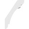 Ekena Millwork 4-in. W x 8-in. D x 12-in. H Olympic Architectural Grade PVC Knee Brace BRCP04X08X12OLY - alternate 5